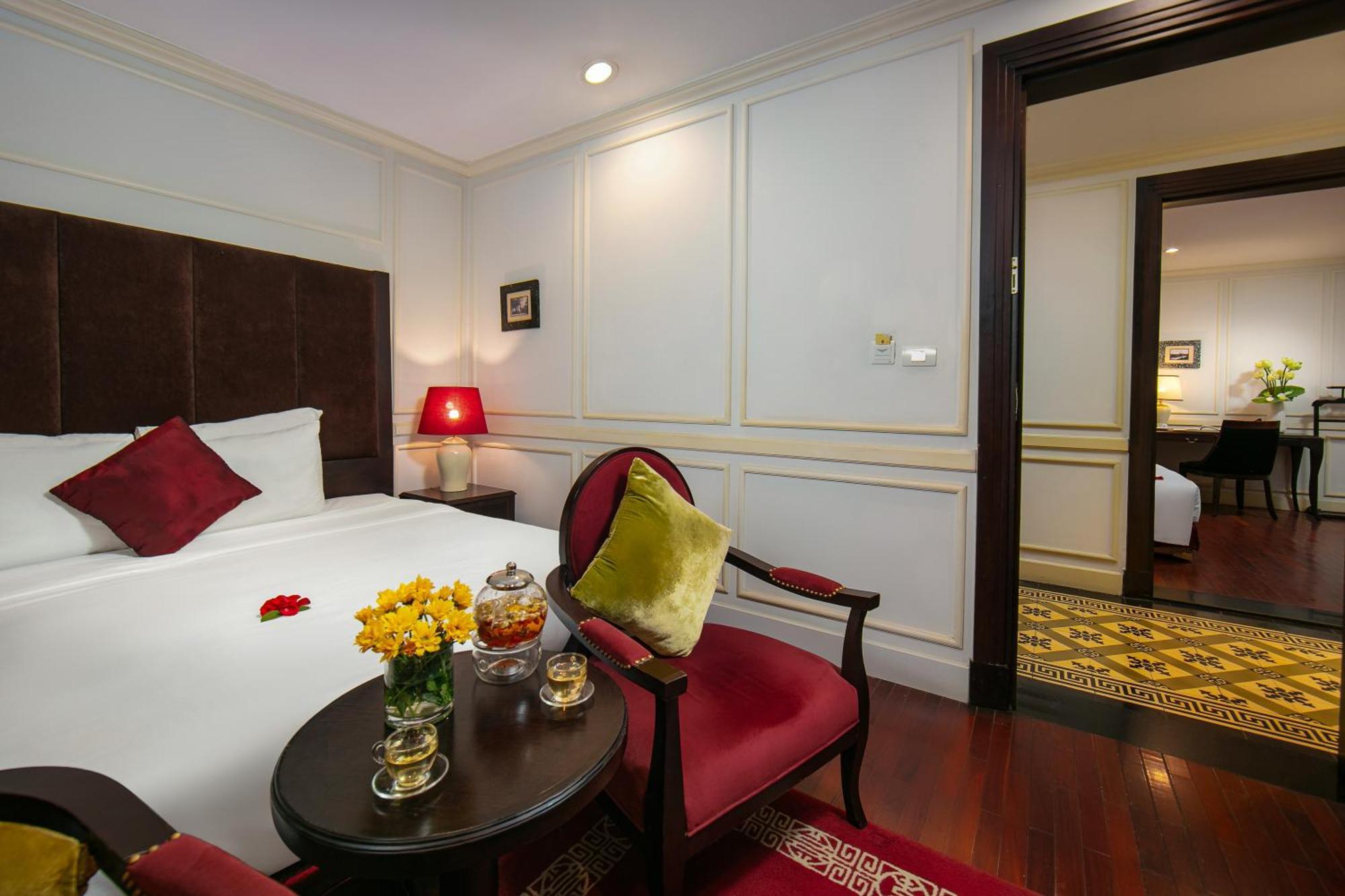 Phòng Thông nhau với Tầm nhìn ra Thành phố